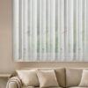 Firana gotowa Marika biała 350 X 145 CM – zdobiona haftem