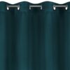 Zasłona gotowa dimout Logan petrol 140 X 270 CM – komfortowe zaciemnienie