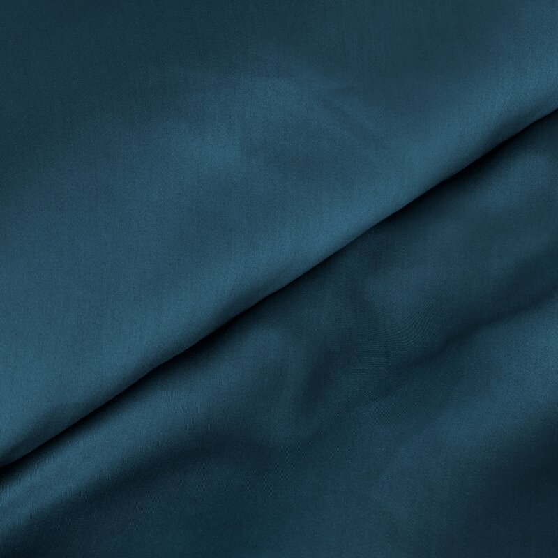 Komplet pościeli NOVA3 ciemnoniebieski 180 X 200 CM – miękka satynowa bawełna
