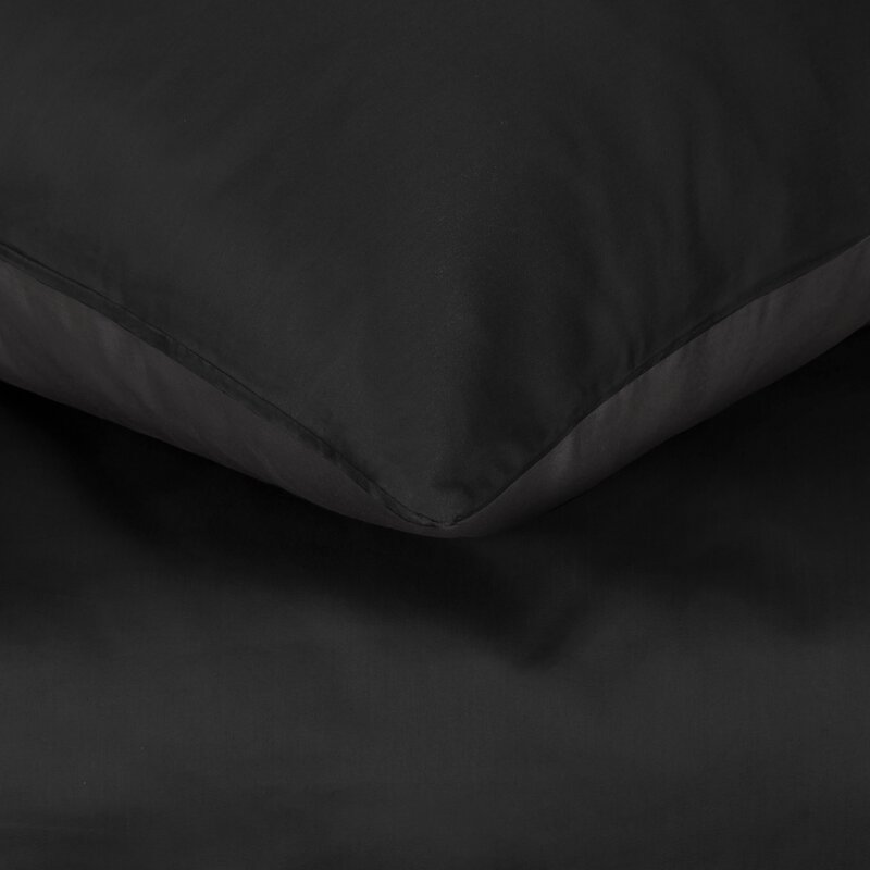 Komplet pościeli Nova3 czarny 180 X 200 cm – do minimalistycznej sypialni