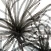 KWIAT ORGANZA 11 O 30 X 80 CM CZARNY