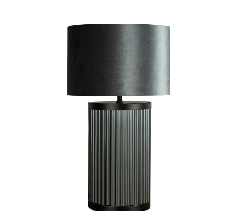 LAMPA NOLA (2) O 33 X 50 CM STALOWY