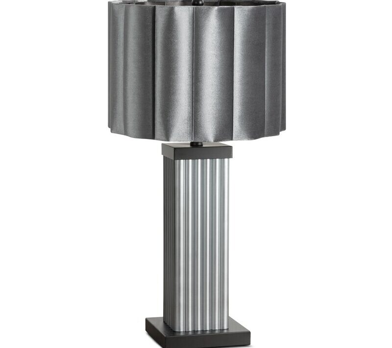 LAMPA ASTRID (02) O 38 X 72 CM GRAFITOWY