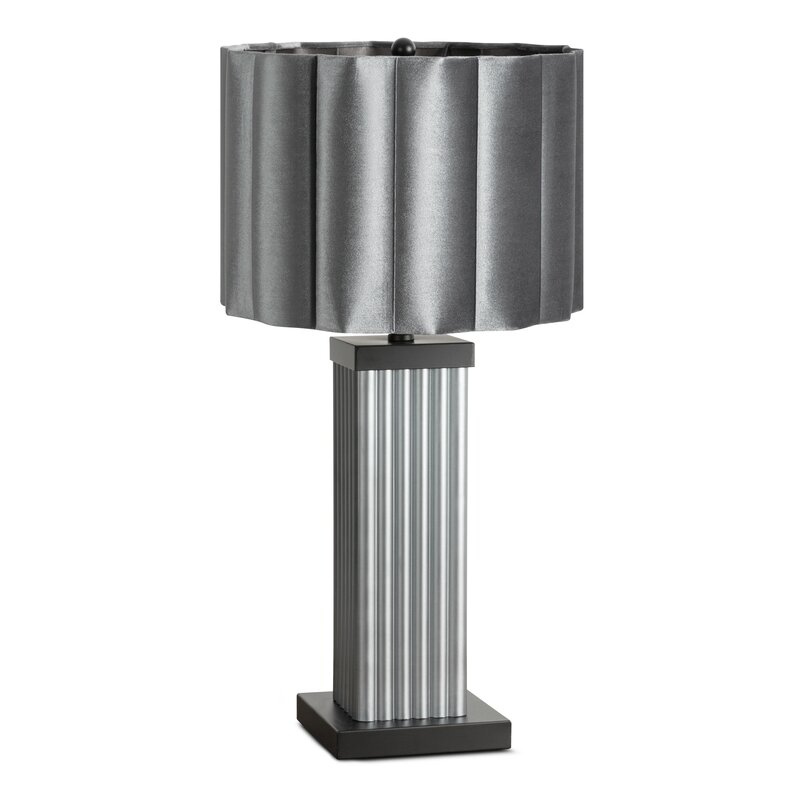 LAMPA ASTRID (02) O 38 X 72 CM GRAFITOWY