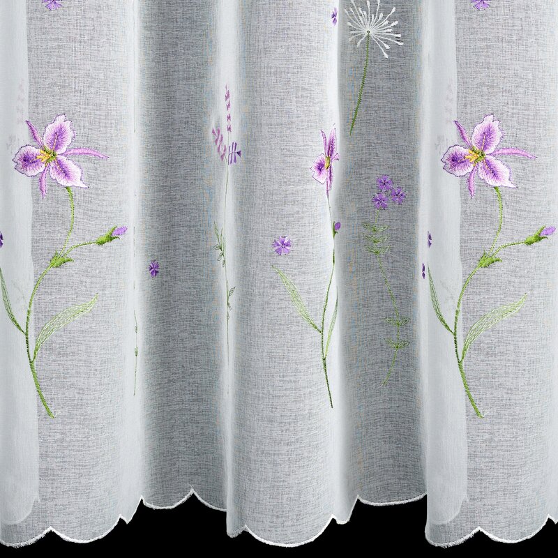 FIRANA GOTOWA INESA NA TAŚMIE 350 X 160 CM BIAŁY