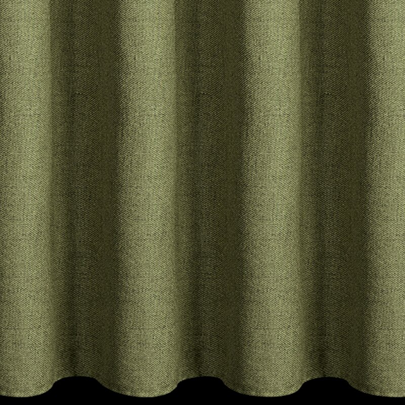 Zasłona gotowa na taśmie JULA2 oliwkowa 140 X 270 CM – przytulna atmosfera