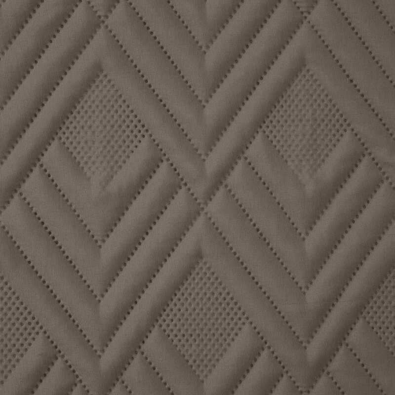 Narzuta Alara 1 ciemnobeżowa 170 X 210 cm – miękka mikrofibra