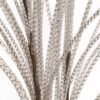 KWIAT ORGANZA 8 120 CM POPIELATY