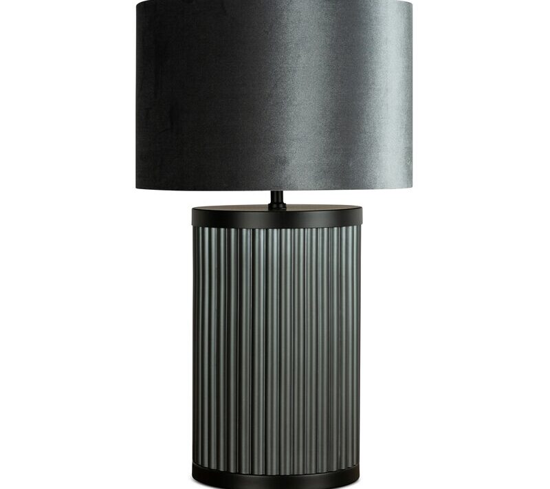 LAMPA NOLA (2) O 33 X 70 CM STALOWY