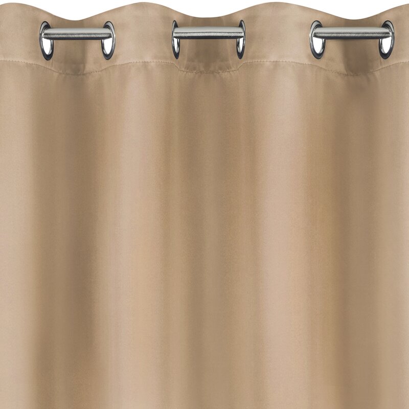 ZASŁONA GOTOWA BLACKOUT 135 X 250 CM BEŻOWY