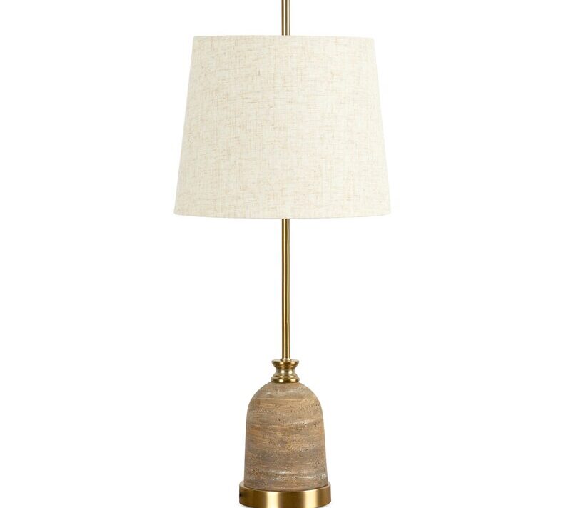 LAMPA ELIA (02) O 24 X 58 CM BEŻOWY