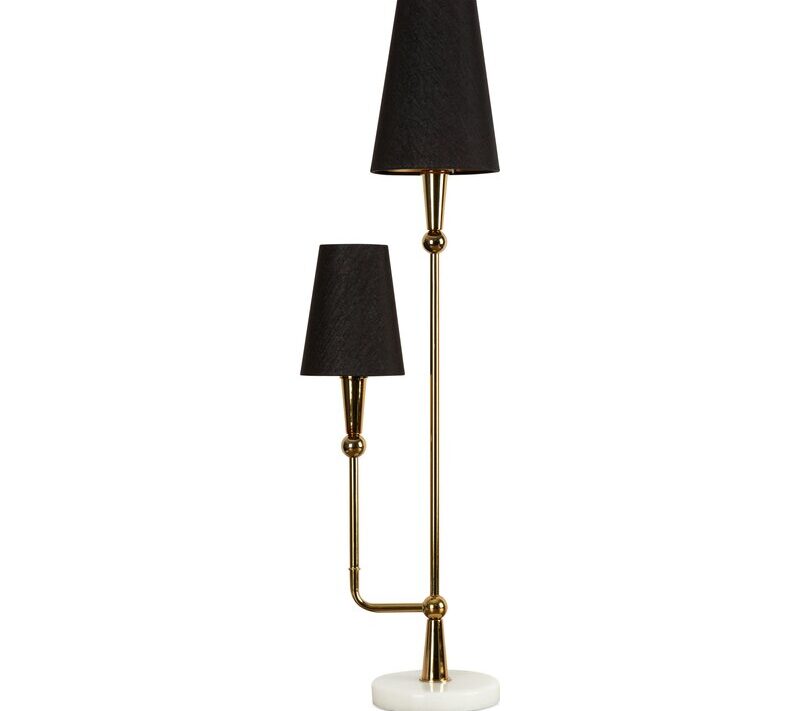 LAMPA SAMANTA (02) O 9 X 82 CM CZARNY