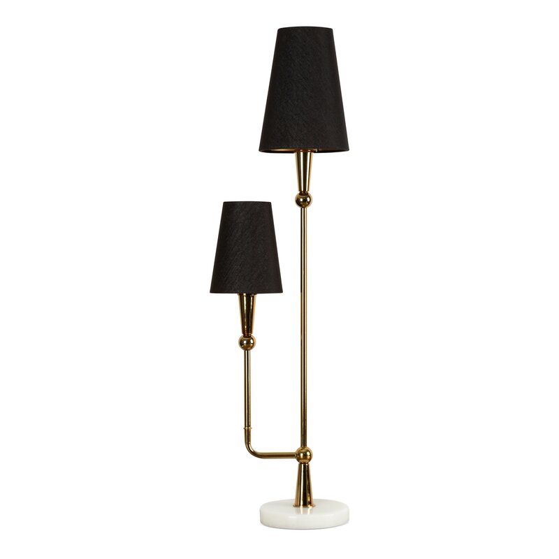 LAMPA SAMANTA (02) O 9 X 82 CM CZARNY