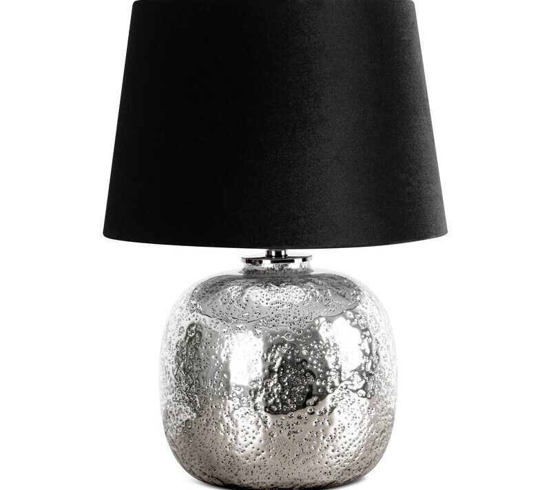 LAMPA ANDREA (02) O 33 X 59 CM SREBRNY