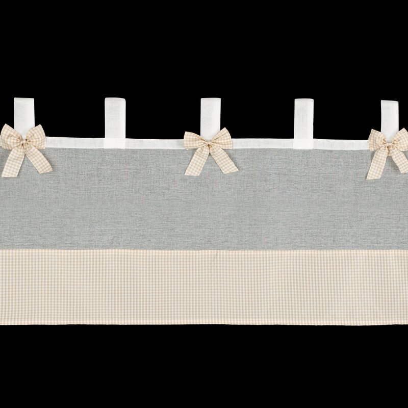 FIRANA GOTOWA POLINA NA SZELKACH 150 X 40 CM BIAŁY