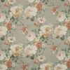 Zasłona gotowa Fiore oliwkowa 140 X 250 CM – romantyczny kwiatowy wzór
