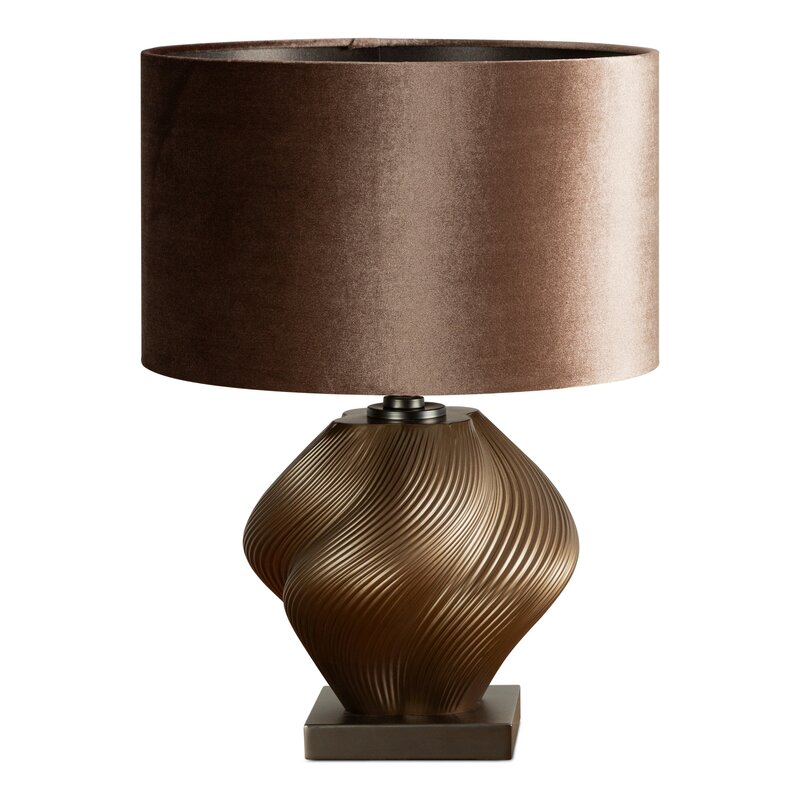 LAMPA SELENA (02) O 41 X 59 CM BRĄZOWY