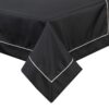 Obrus Madele czarny 140 X 220 CM – idealny na uroczystości