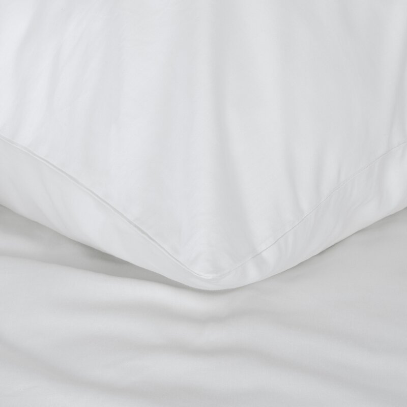 Komplet pościeli Nova3 biała 180 X 200 cm – gładka i przyjemna w dotyku