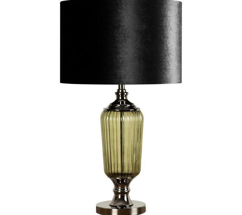LAMPA ADRIA (02) O 36 X 61 CM BUTELKOWY ZIELONY