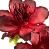 Kwiat dekoracyjny Flore bordowy O 15 x 67 cm – do wazonu i kompozycji