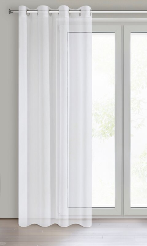 FIRANA GOTOWA ASTRID 140 X 250 CM BIAŁY