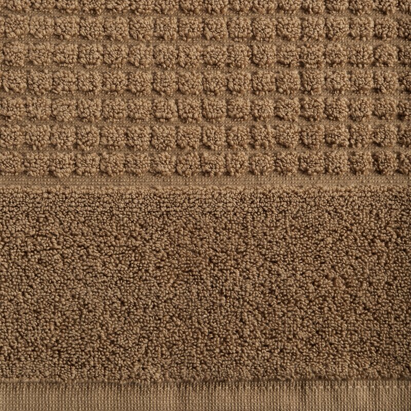Ręcznik welurowy Bella ciemnobeżowy 70 X 140 CM – miękki i chłonny