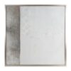 Obraz ręcznie malowany 779 biały 80 X 80 X 4 CM – z subtelną fakturą