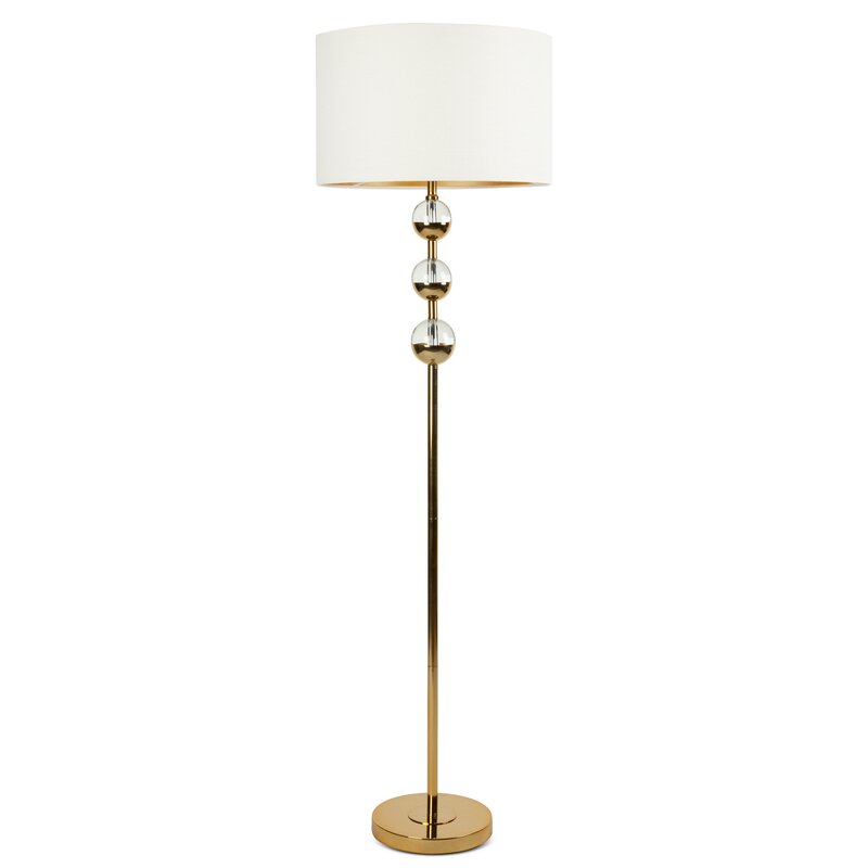 LAMPA ALISON (1) O 41 X 156 CM ZŁOTY
