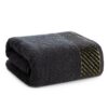 Ręcznik bawełniany Glam czarny 70 X 140 CM – miękki i chłonny