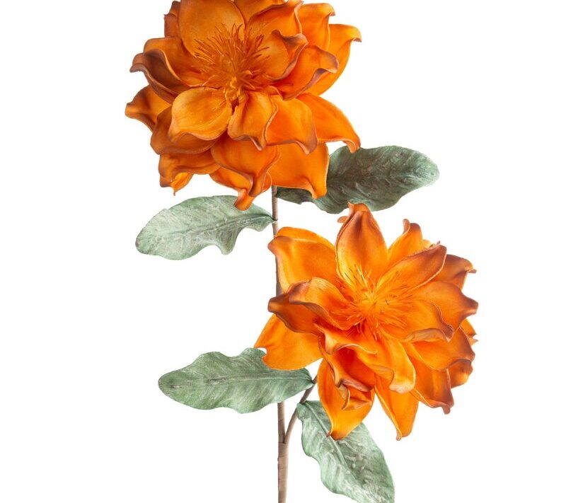Kwiat dekoracyjny Flore 890 pomarańczowy O 17 X 90 cm – doda charakteru