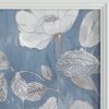 Obraz 756 z motywem kwiatowym popielaty 40 X 60 X 2 CM – spokój i świeżość we wnętrzu