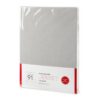 Prześcieradło z gumką jersey D91 jasnoszare 120 X 200 X 25 CM – miękkie i elastyczne