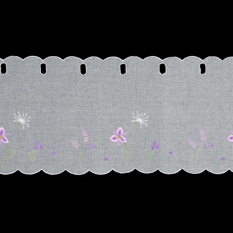 FIRANA GOTOWA INESA 150 X 40 CM BIAŁY