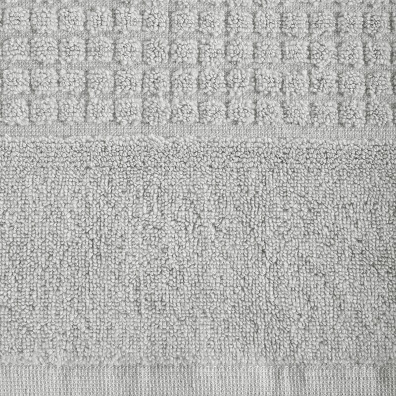 Ręcznik welurowy Bella srebrny 30 X 50 CM – miękki i chłonny