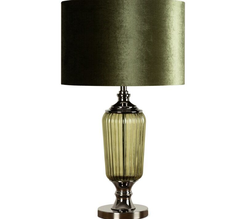 LAMPA ADRIA (01) O 36 X 61 CM BUTELKOWY ZIELONY