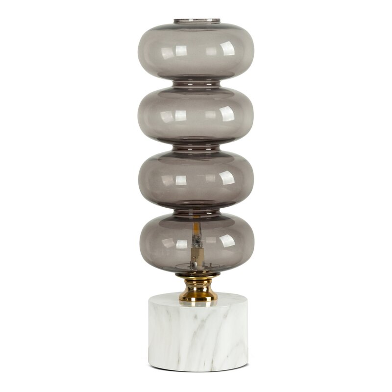 LAMPA MIRA (01) O 15 X 45 CM GRAFITOWY
