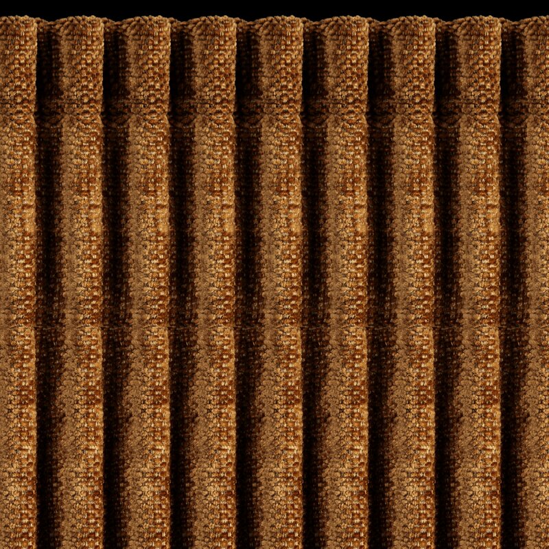 Zasłona gotowa Neska miodowa 140 X 270 CM – miękka i ciepła