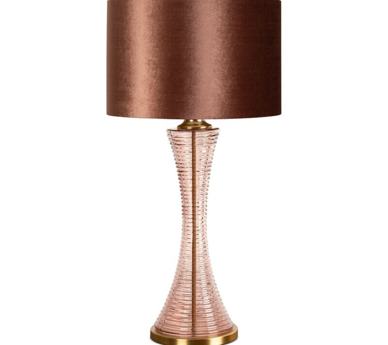 LAMPA MARLEY (01) O 41 X 79 CM CIEMNORÓŻOWY