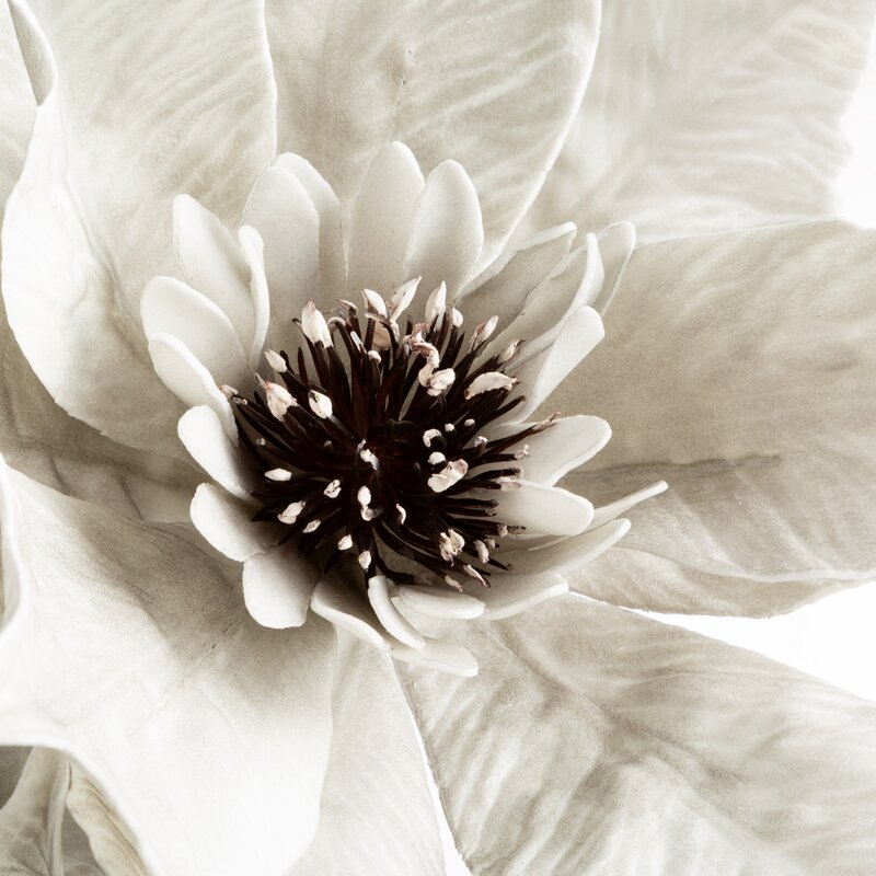 KWIAT FLORE 888 O 29 X 95 CM KREMOWY