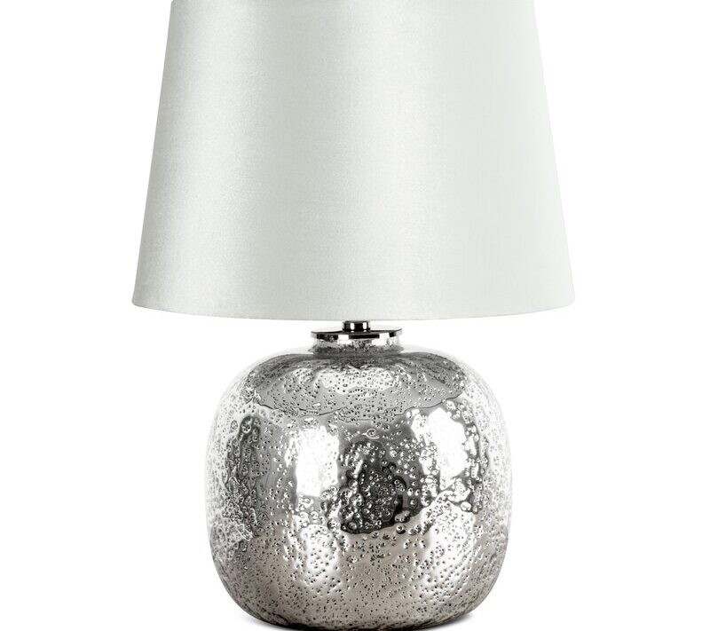 LAMPA ANDREA (01) O 33 X 59 CM SREBRNY