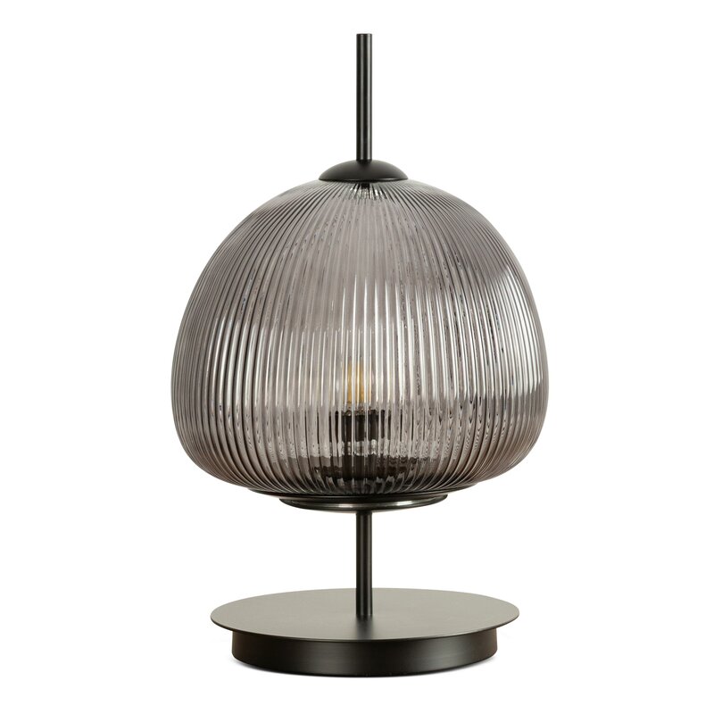 LAMPA RUTH (3) O 26 X 41 CM GRAFITOWY