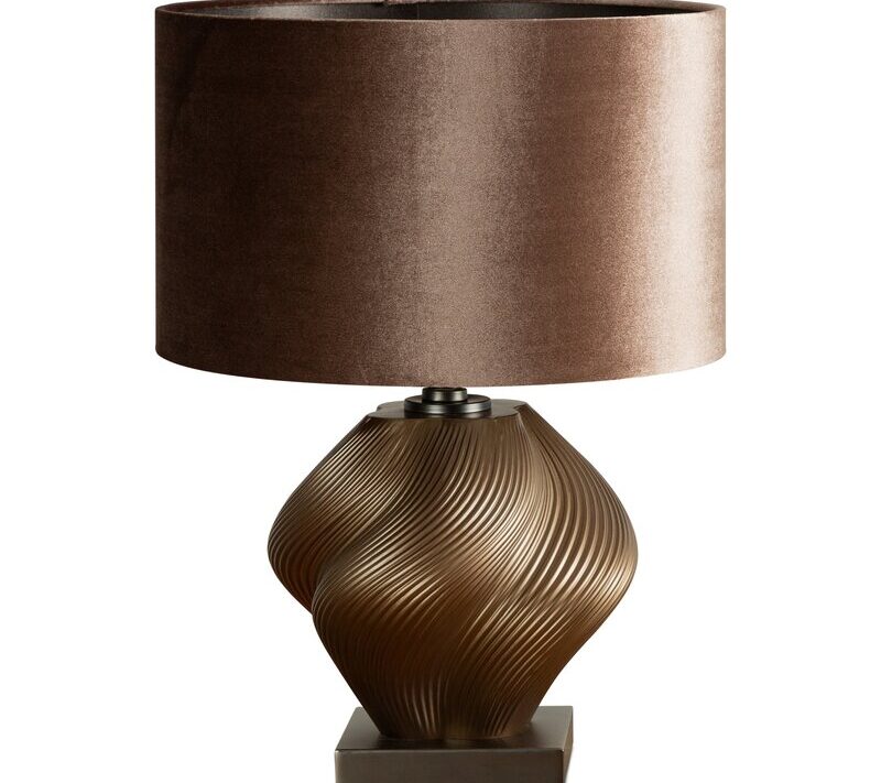 LAMPA SELENA (01) O 33 X 46 CM BRĄZOWY