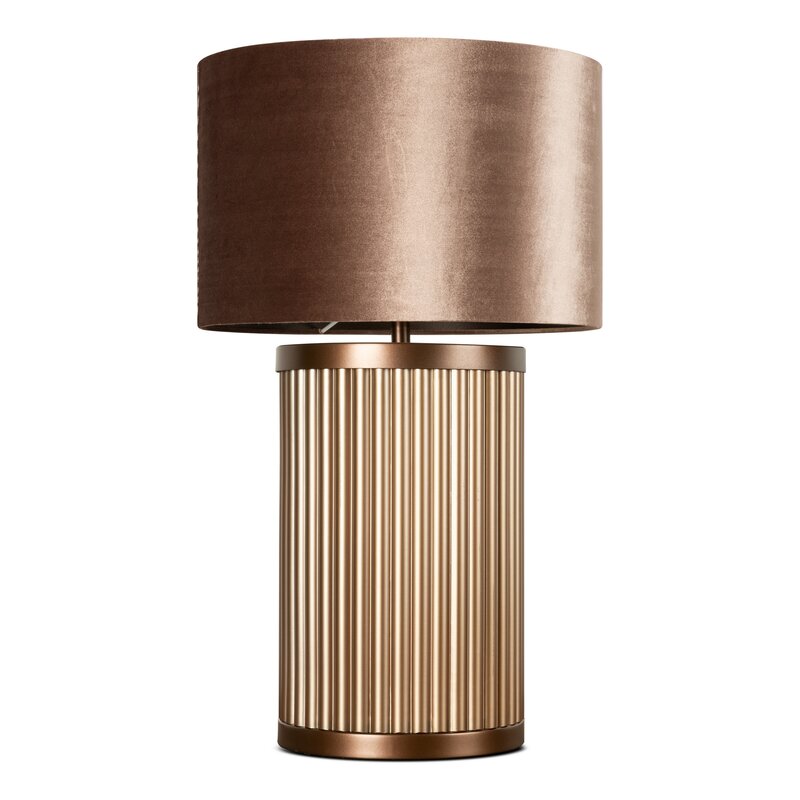 LAMPA NOLA (1) O 33 X 70 CM BRĄZOWY