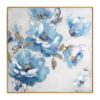 Obraz 758 z niebieskimi kwiatami 80 X 80 X 4 CM – wnosi świeżość