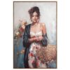 Obraz ręcznie malowany 742 kremowy 80 X 120 X 4 CM – do salonu i sypialni