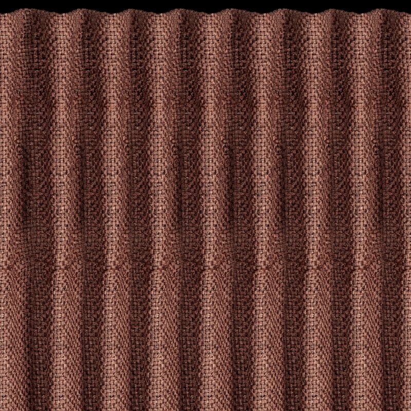 Zasłona gotowa na taśmie JULA2 marsala 140 X 270 CM – ciepło i naturalny urok