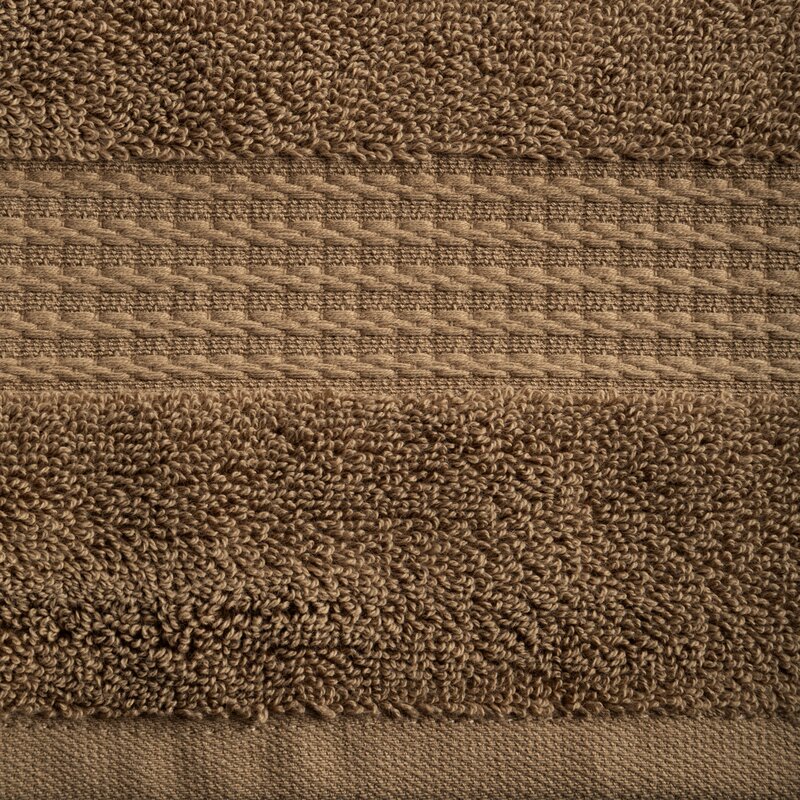 Ręcznik z bawełny egipskiej jasnobrązowy 50 X 90 cm – miękki i chłonny