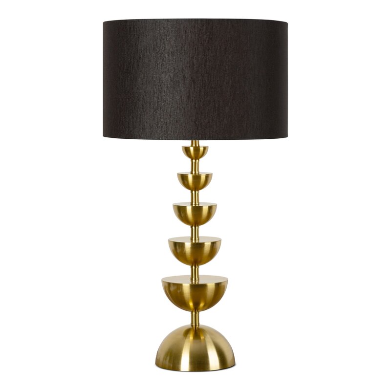 LAMPA LENA (2) O 46 X 80 CM CZARNY