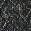 Narzuta welwetowa Blink 4 czarna 220 X 240 cm – z marmurowym wzorem